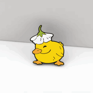 PIN PATITO CON FLOR