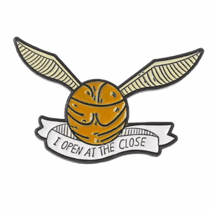PIN HARRY POTTER SNITCH DORADA