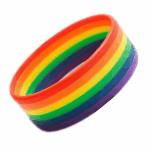 PULSERA DE GOMA PRIDE