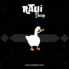 PIN PATO BLANCO CON CUCHILLO