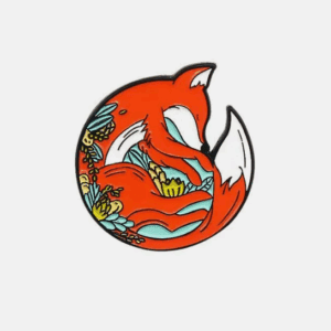 PIN ZORRO NATURALEZA