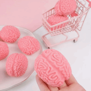 SQUISHY TOY CEREBRO ROSADO