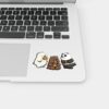 5 STICKERS RELIEVE ANIMACIÓN/CARTOON - Imagen 16