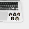 5 STICKERS RELIEVE BANDAS/SOLISTAS - Imagen 12