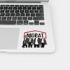 5 STICKERS RELIEVE BANDAS/SOLISTAS