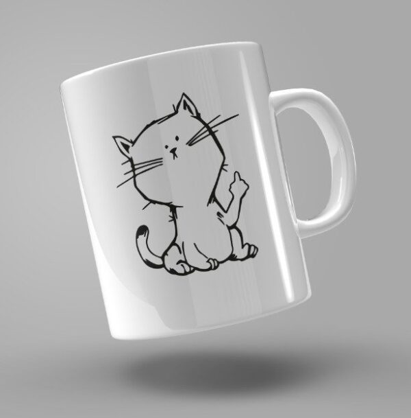 TAZA GATITO MALCRIADO