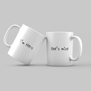 2 TAZAS PAREJA LGBTI