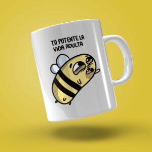TAZA "TA POTENTE LA VIDA ADULTA"