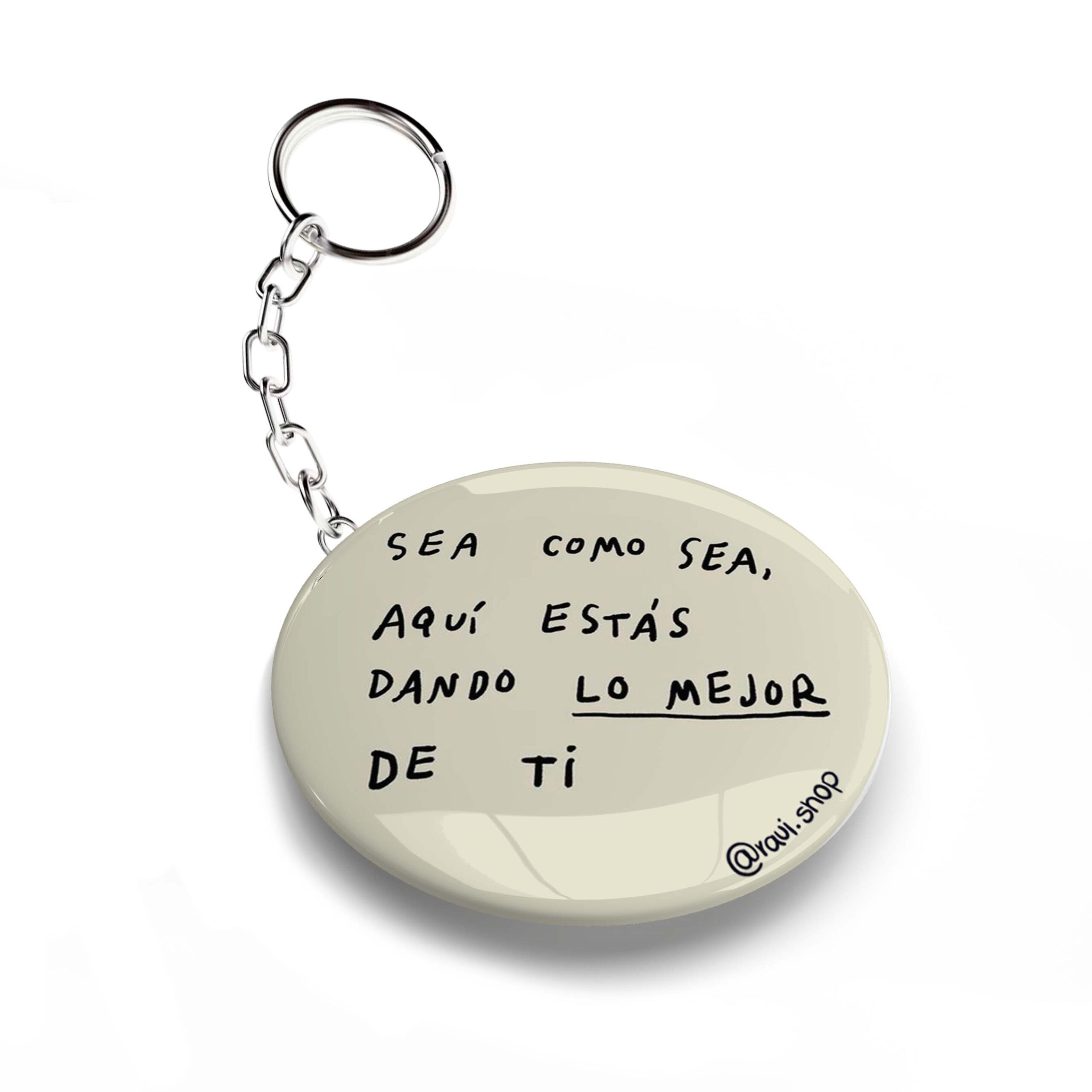 LLAVERO CHAPA LO MEJOR DE TI